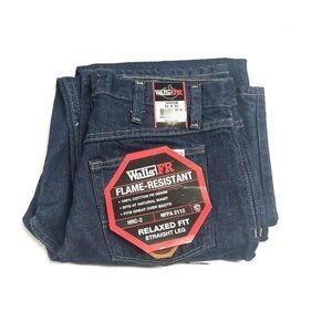 NWT Walls Men's Flame-Resistant Jeans - Blue Size W32 X L30